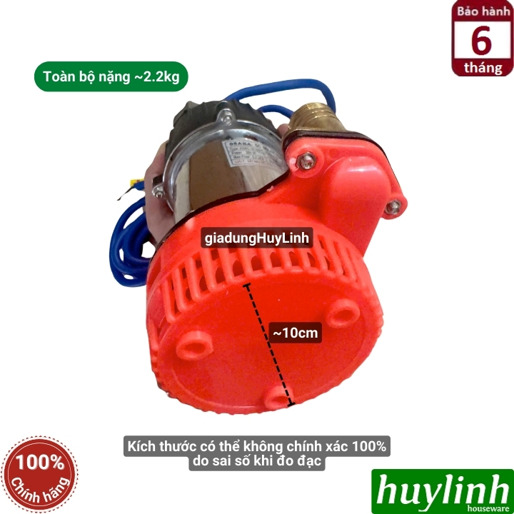 Máy bơm chìm cánh inox Osaka 250W - 12V - bơm chống ngập Osaka 300W - 24V 5