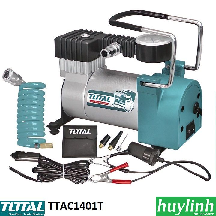 Máy bơm lốp ô tô Total TTAC1401T - 12V