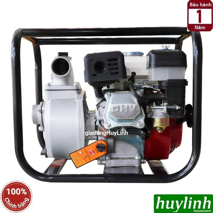Máy bơm nước chạy xăng 4 thì Pona CX30 - 6.5hp 3