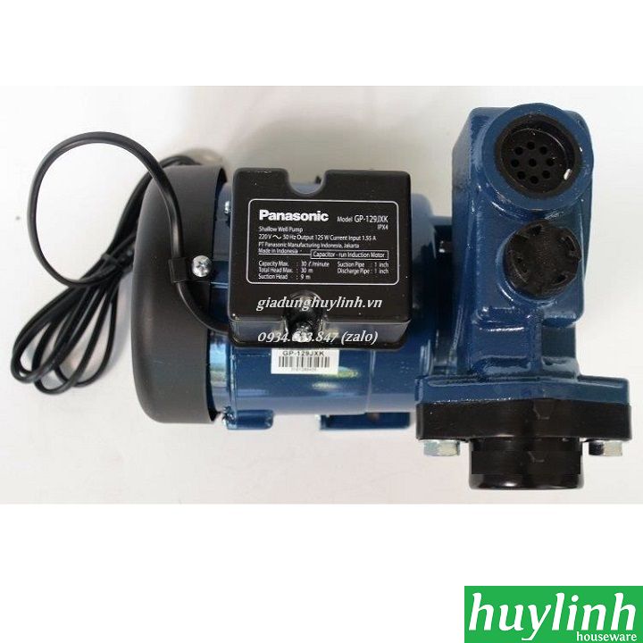 Máy bơm nước Panasonic GP-129JXK - 125W - giadunghuylinh.vn 4