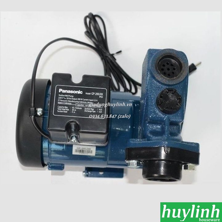 Máy bơm nước Panasonic GP-200JXK - 200w - giadunghuylinh.vn 5