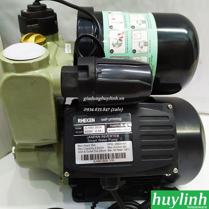 Máy bơm nước tăng áp JLM 60-300A 2