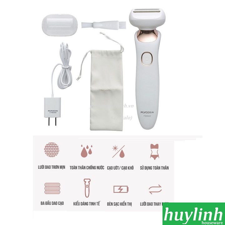 Máy làm sạch lông cho nữ Flyco FS5502 2