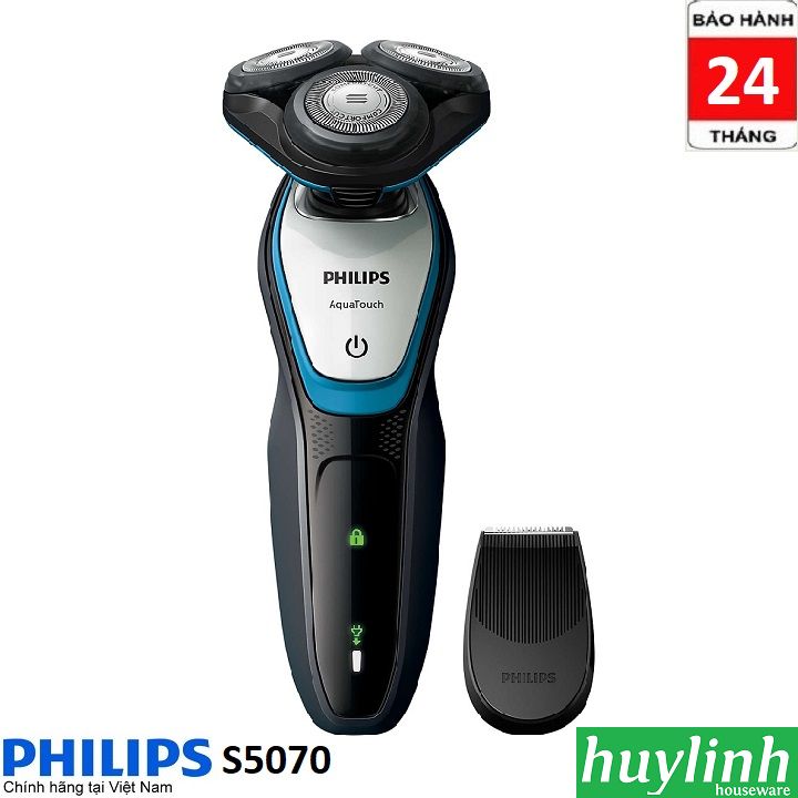 Máy cạo râu dùng pin sạc Philips S5070 - chính hãng