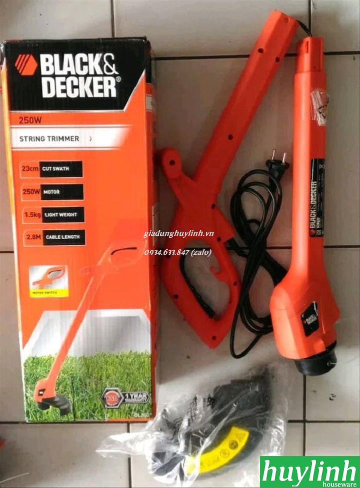 Máy cắt cỏ Black Decker GL260-B1 3