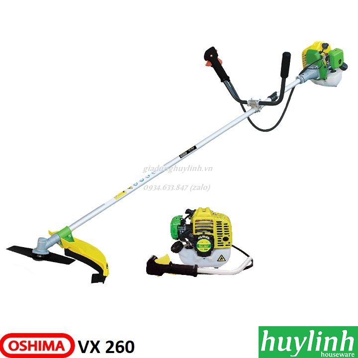 Máy cắt cỏ Oshima VX 260 - chạy xăng