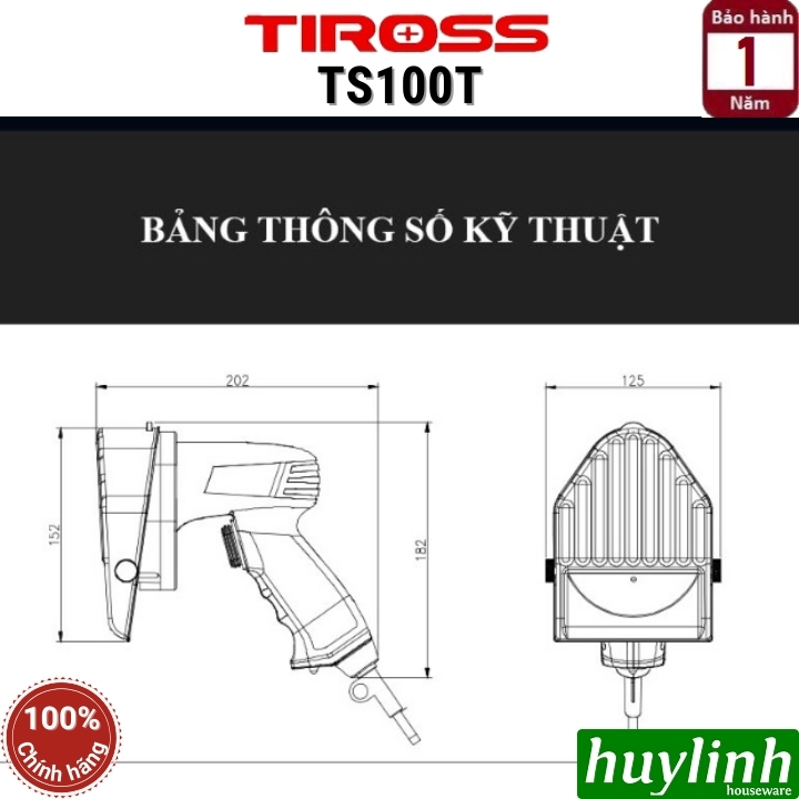 Máy cắt thịt nướng Doner Tiross TS100E và Tiross TS100T 6