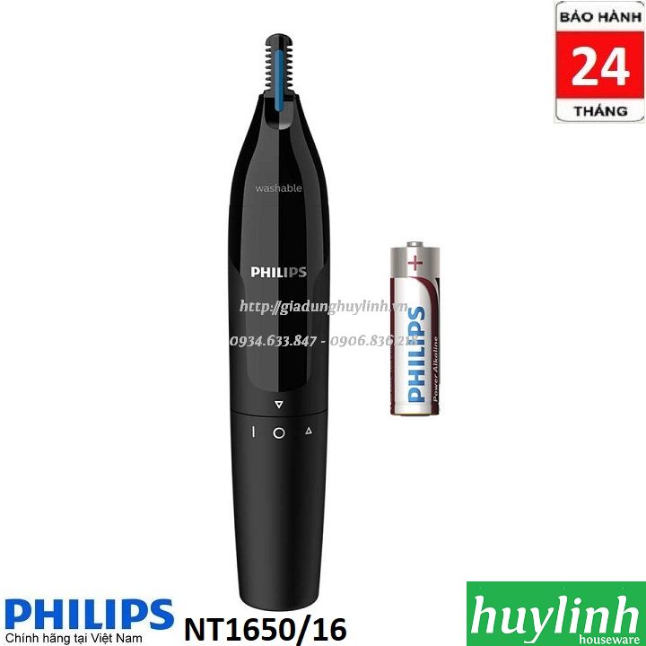 Máy cắt tỉa lông mũi Philips NT1650/16 - Chính hãng