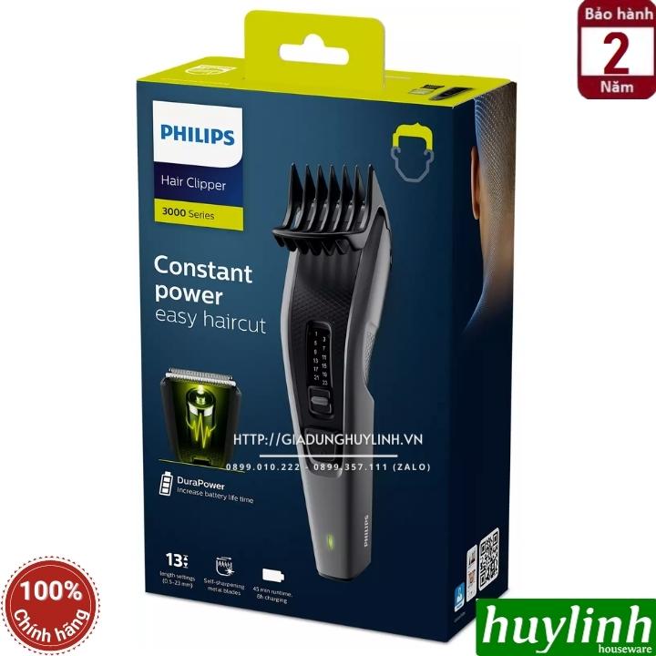 Tông đơ cắt tóc không dây Philips HC3525/15 - Hàng chính hãng 7