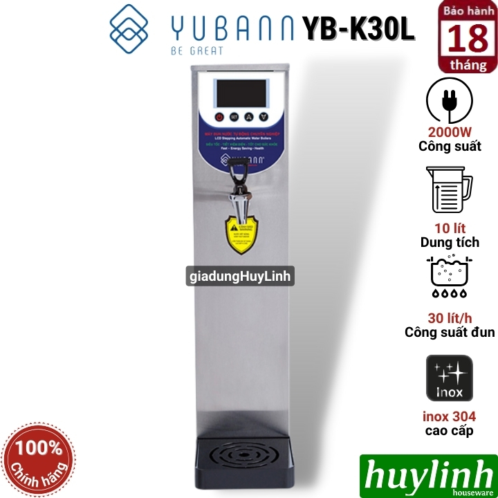 Máy đun nước tự động Yubann YB-K30L