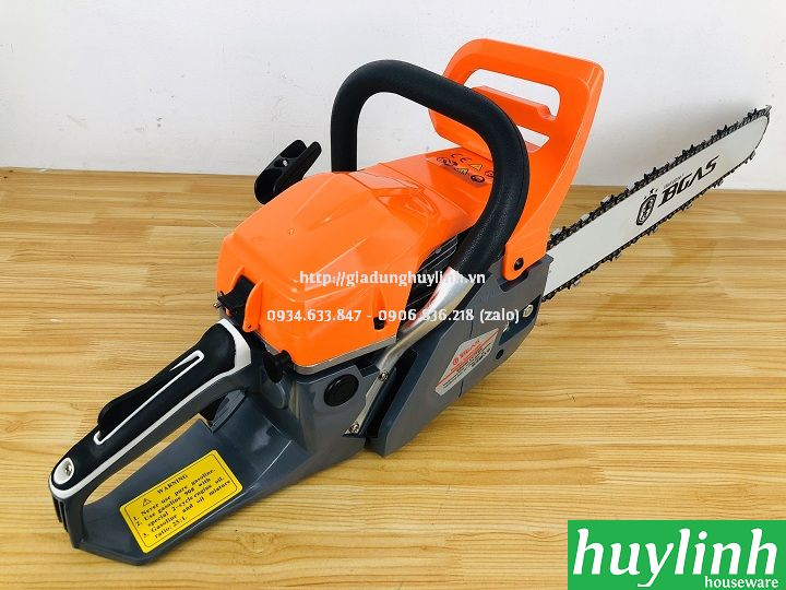 Máy cưa xích chạy xăng Bgas BGA5200R - 50cm - 2.2kw - 52cc 5