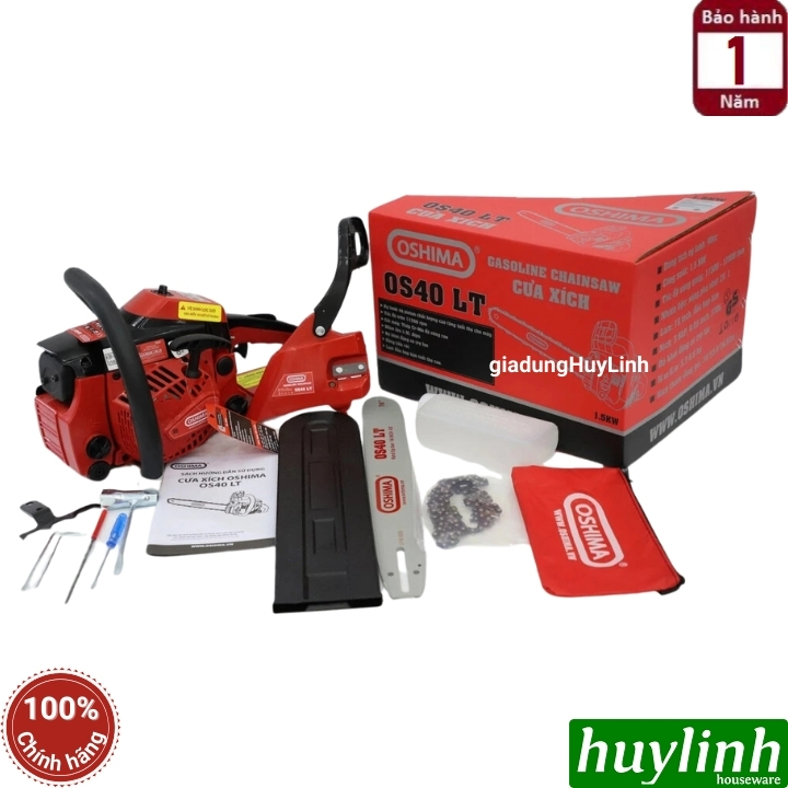 Máy cưa xích chạy xăng 2 thì Oshima OS-40 LT - 40cm 2