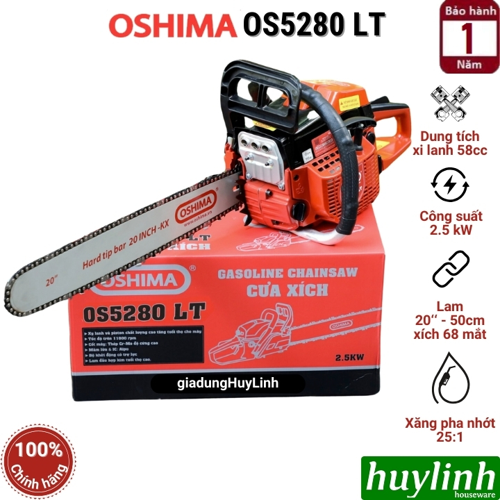 Máy cưa xích Oshima OS-5280