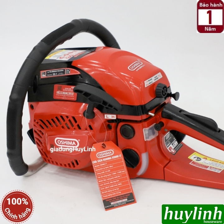 Máy cưa xích chạy xăng 2 thì Oshima OS-688 - 50cm (20 inch) 4