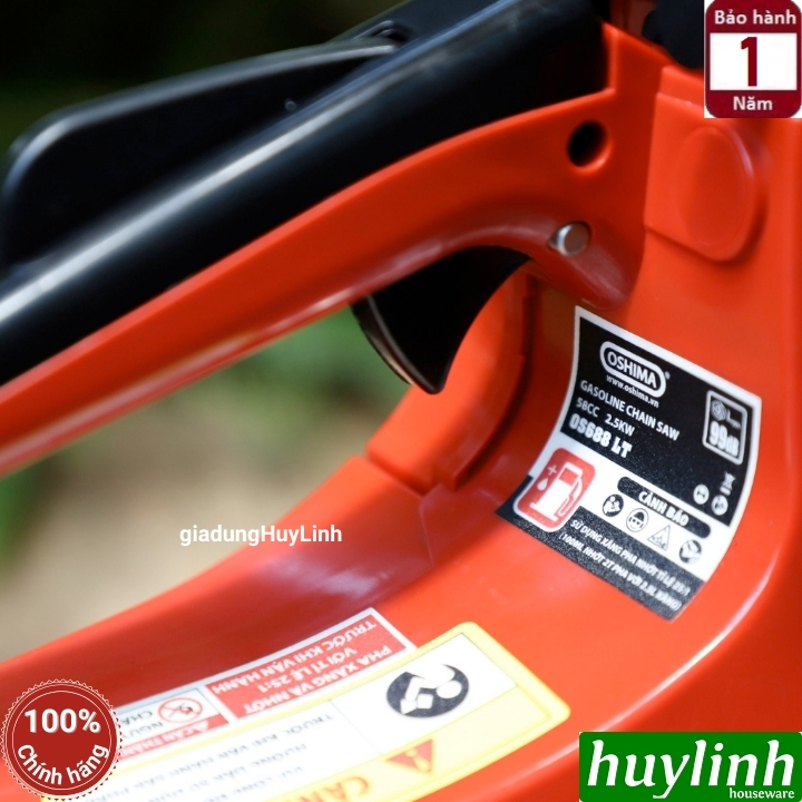 Máy cưa xích chạy xăng 2 thì Oshima OS-688 - 50cm (20 inch) 6