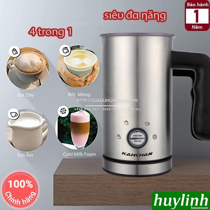 Máy đánh sữa tạo bọt pha cacao Kahchan EP2198 - 4 chức năng - 600ml 4