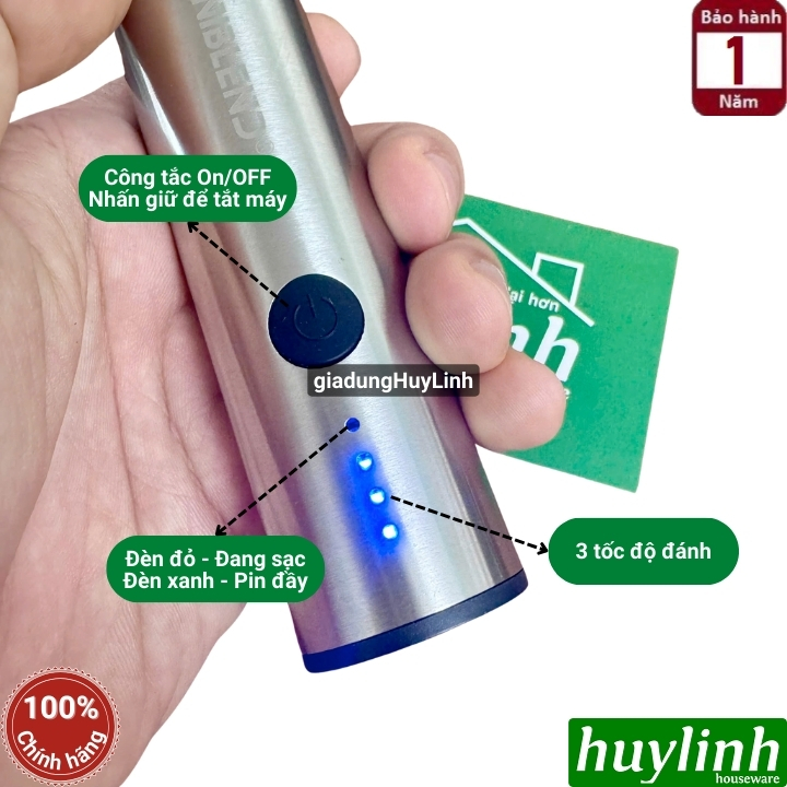 Máy tạo bọt cà phê Uniblend DC-201 2