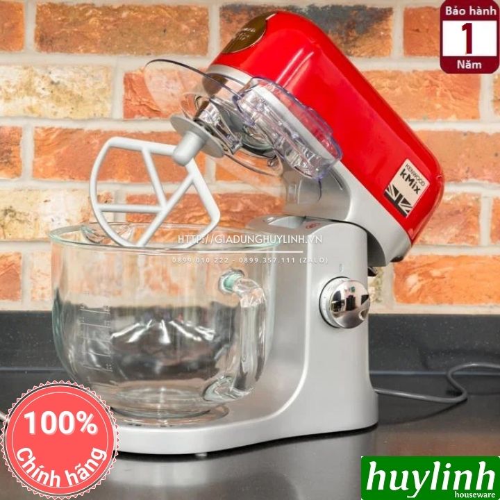 Máy đánh trứng trộn bột đa năng Kenwood Kmix Standmixer KMX754 - 5 lít - Tô thuỷ tinh 4