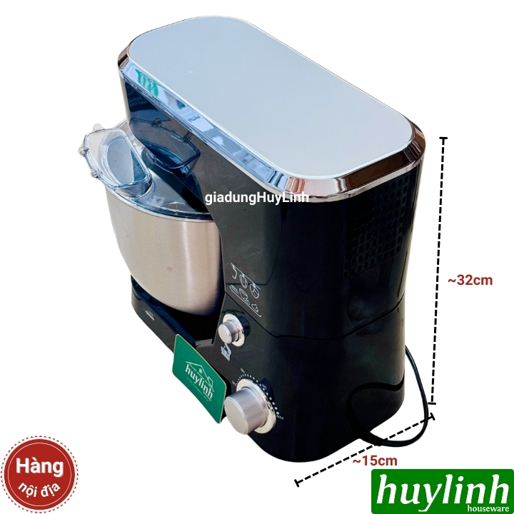 Máy đánh kem - trứng - trộn bột Stelang SC-236 - 5 lít - 3 đầu đánh - 1000W 2