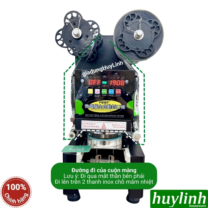 Máy dập nắp cốc tự động FEST RC-95B 5
