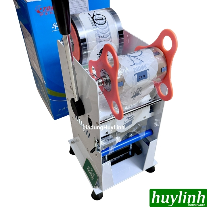 Máy dập ép miệng cốc ly bằng tay ETON ET-B9 - Tự động cuộn màng 6