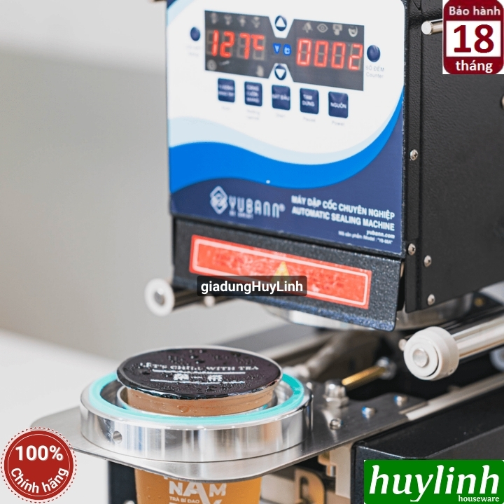 Máy ép miệng ly Yubann YB-88A