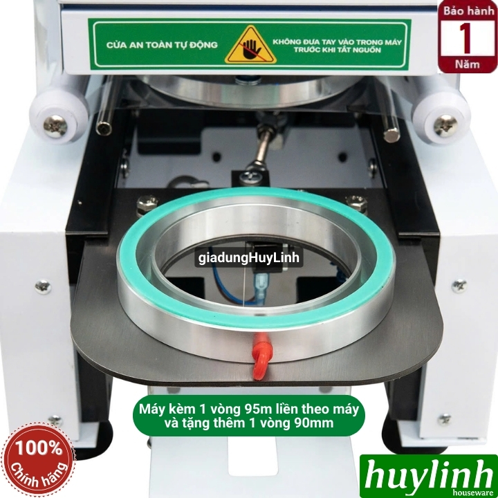 Máy dập nắp cốc tự động Zetsu Z-895 - ép miệng ly dưới 700ml 3