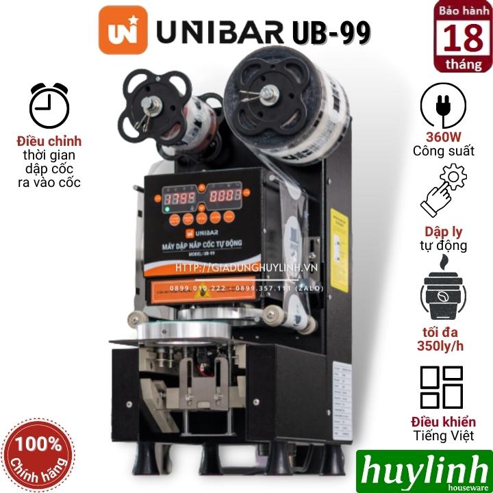Máy dập nắp cốc tự động Unibar UB-99