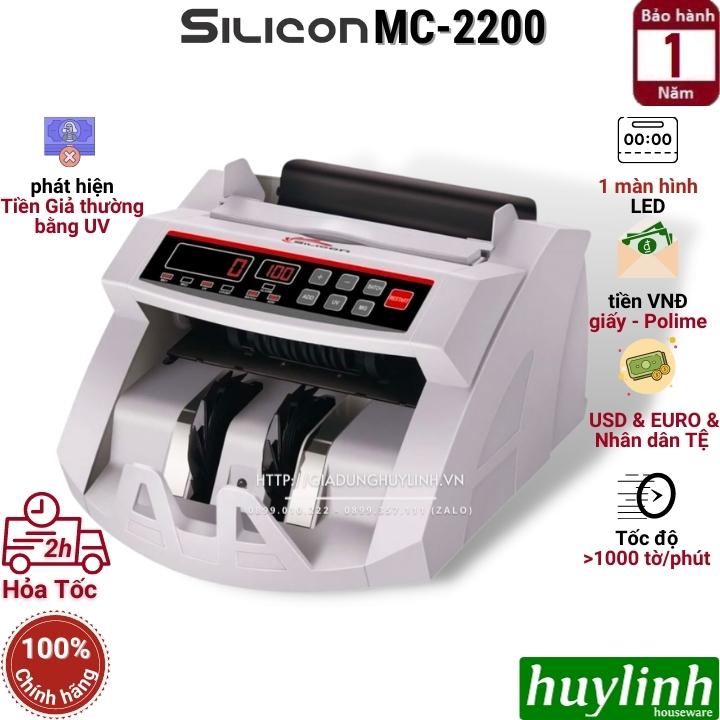 Máy đếm tiền Silicon MC-2200