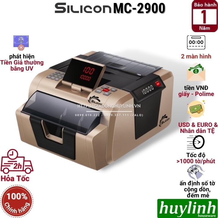 Máy đếm tiền Silicon MC-2900