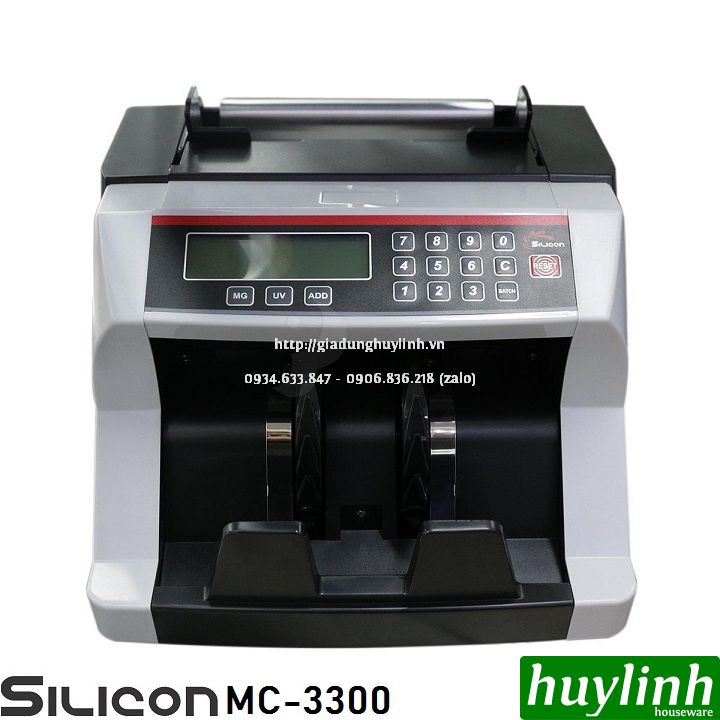 Máy đếm tiền thế hệ mới Silicon MC-3300 2