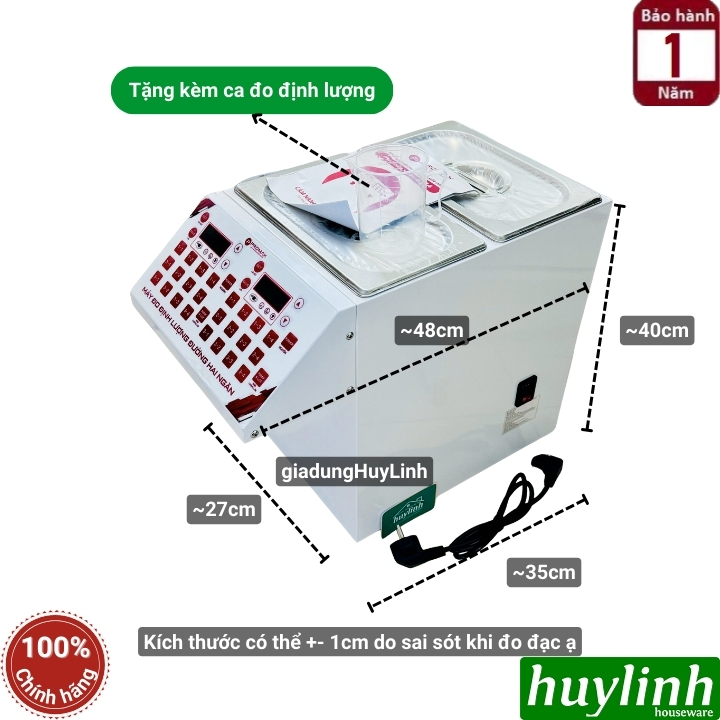 Máy định lượng sữa đặc và đường Promax S24 2