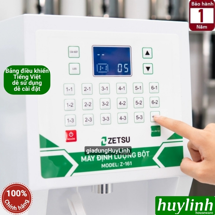 Máy đo - định lượng bột Zetsu Z-161 - 17 mức định lượng 2