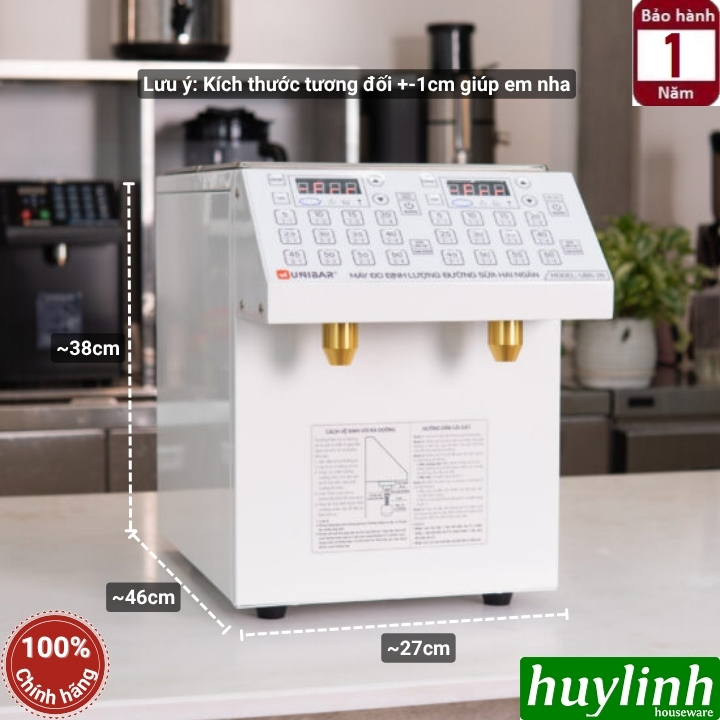 Máy đo định lượng đường sữa 2 ngăn Unibar UBS-26 2