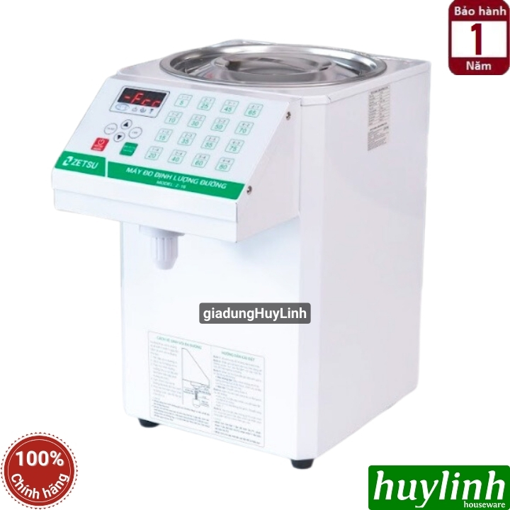 Máy đo định lượng đường Zetsu Z-16 - 16 mức - 8 lít 4