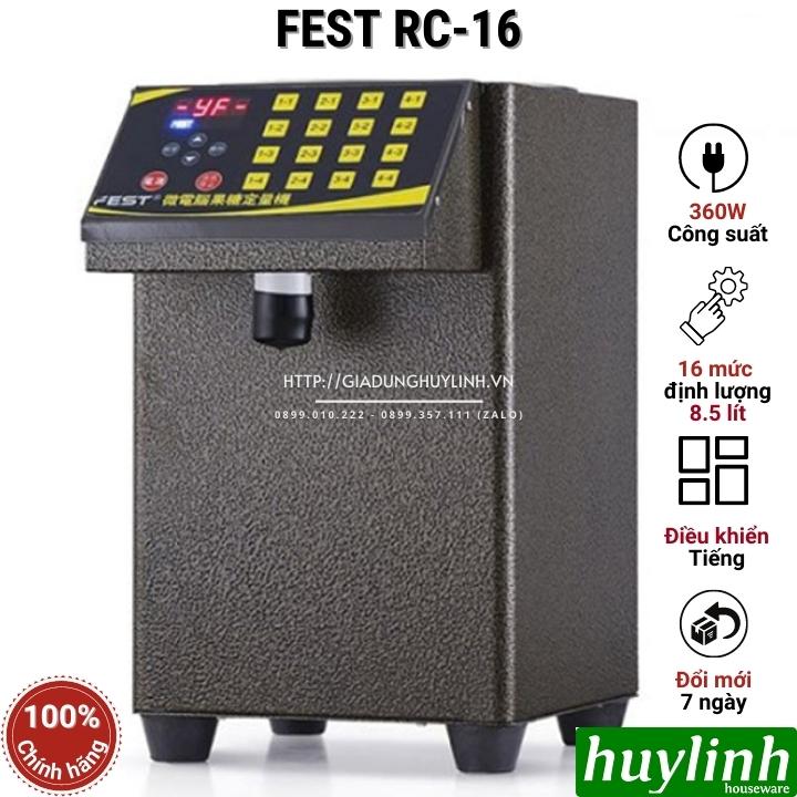 Máy đo - định lượng đường FEST RC-16 - 16 mức - 8.5 lít