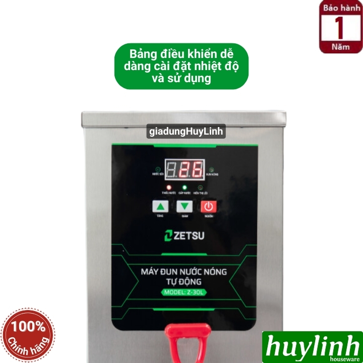 Máy đun nước nóng tự động Zetsu Z-30L 3