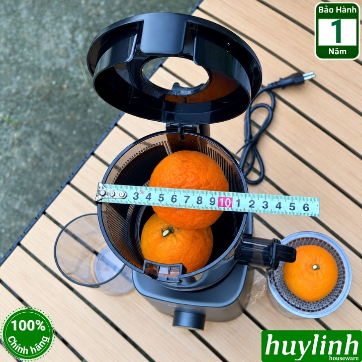 Máy ép chậm Bennix BN-033SJ - động cơ AC 150W - Miệng lớn 117mm 8
