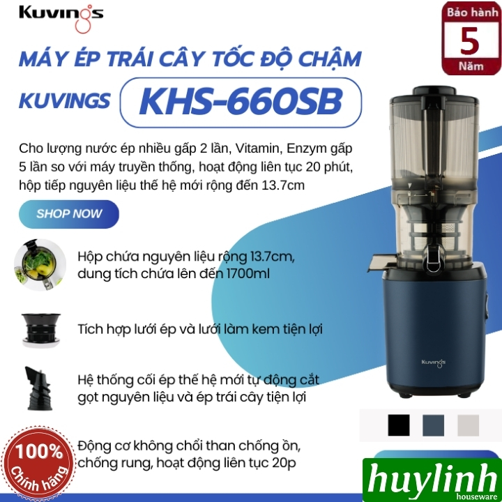 Máy ép chậm Kuvings KHS-660SB 2