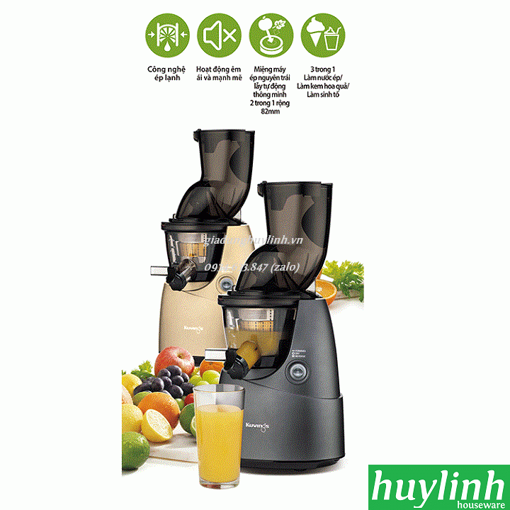 Máy ép chậm Kuvings NS-625CBS2 4