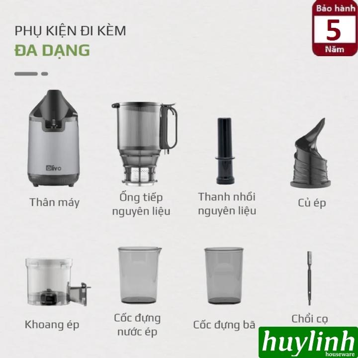 Máy ép chậm Olivo SJ196 - Mẫu mới - 250W - Bảo hành 5 năm 5