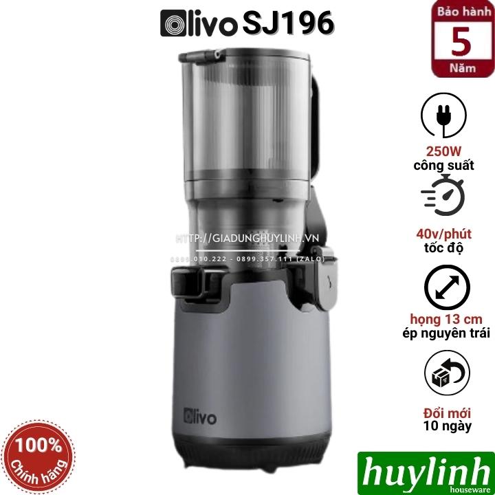 Máy ép chậm Olivo SJ196 - Mẫu mới - 250W - Bảo hành 5 năm