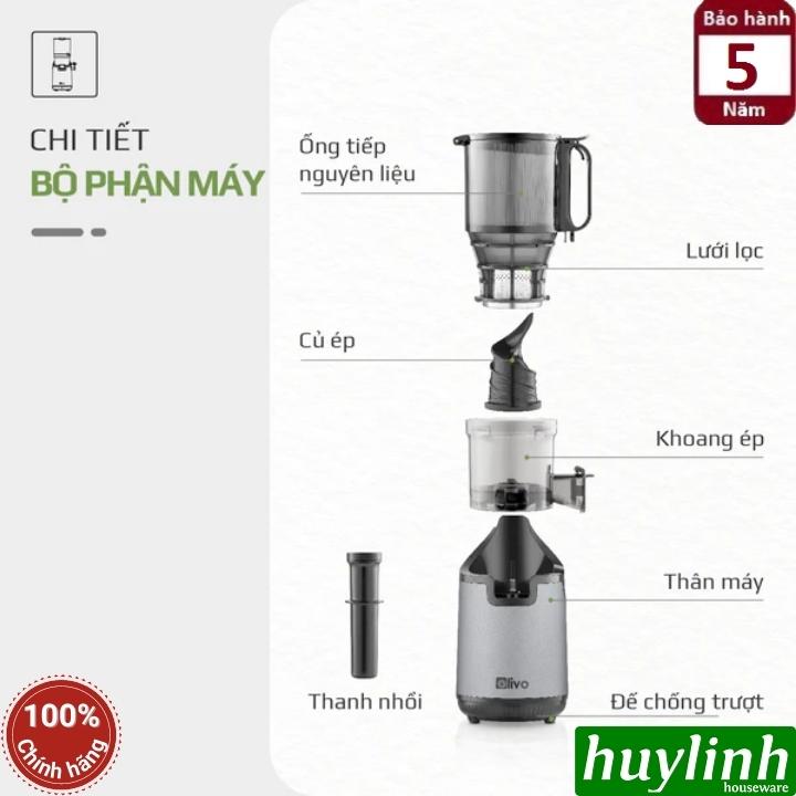 Máy ép chậm Olivo SJ196 - Mẫu mới - 250W - Bảo hành 5 năm 3