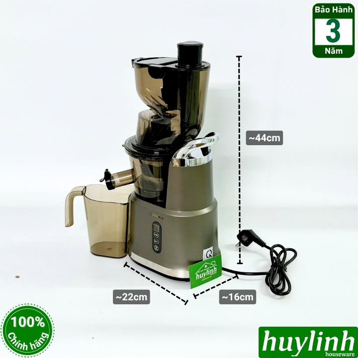 Máy ép trái cây chậm Promix PSJ-09 - 300W - mẫu mới 2025 - phù hợp kinh doanh và gia đình 3