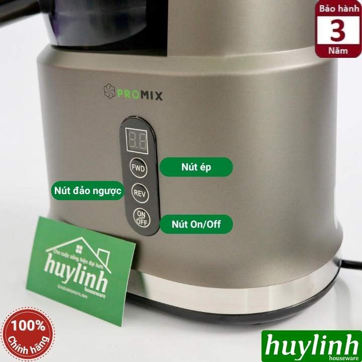 Máy ép trái cây chậm Promix PSJ-09 - 300W - mẫu mới 2025 - phù hợp kinh doanh và gia đình 5