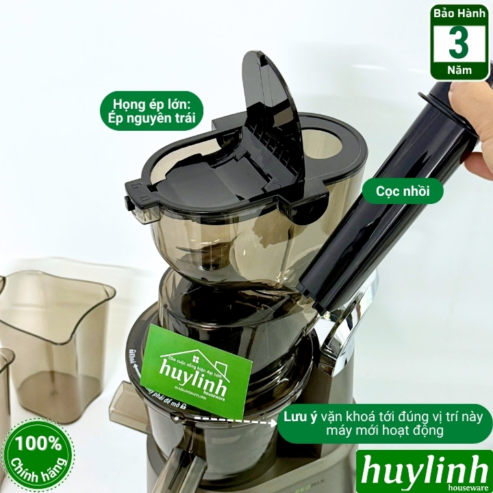 Máy ép trái cây chậm Promix PSJ-09 - 300W - mẫu mới 2025 - phù hợp kinh doanh và gia đình 6