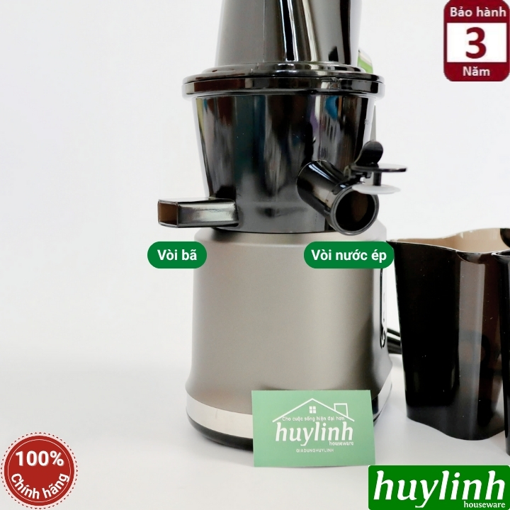 Máy ép trái cây chậm Promix PSJ-09 - 300W - mẫu mới 2025 - phù hợp kinh doanh và gia đình 9