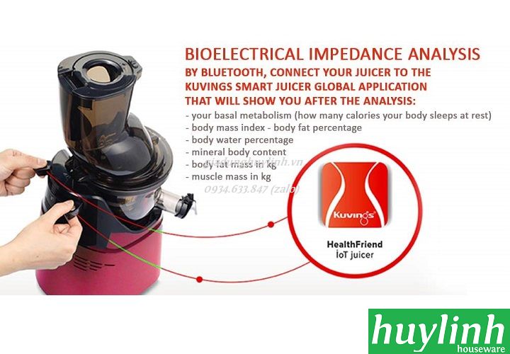 Máy ép chậm Kuvings Motiv1 4