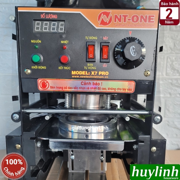 Máy ép miệng ly tự động NT-One X7 PRO (Newtech) 2
