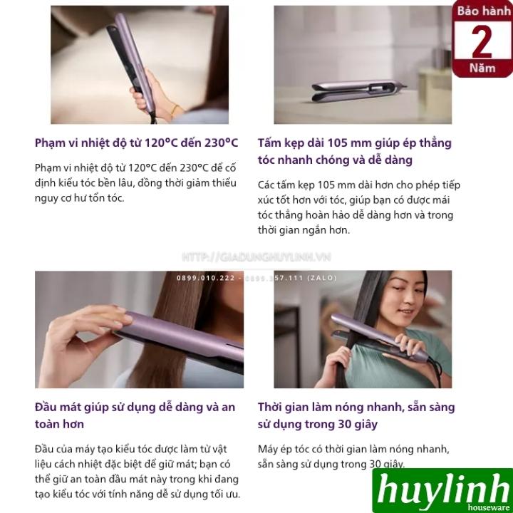 Máy kẹp - ép - duỗi - tạo kiểu tóc Philips BHS530/00 - Hàng chính hãng 4